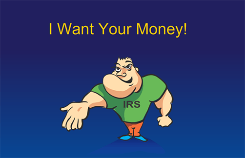 Robert Ritter's Blog 57 the IRS wants more of your money image